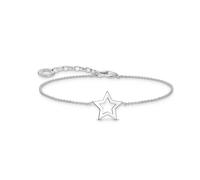 Thomas Sabo Essentials Sterling Silver Star Bracelet A2162-001-21-L19V
