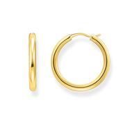 Thomas Sabo Essentials Wider Gold Tone Hoop Earrings 26 x 3mm