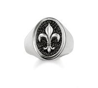 Thomas Sabo Fleur-de-lis Signet Ring TR1803-051-11 - Classic - Size 66