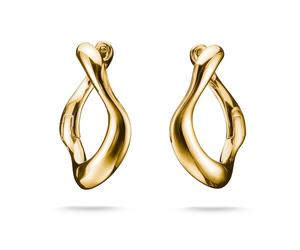 Thomas Sabo Fluid 18ct Yellow Gold Small Creoles Hoop Earrings