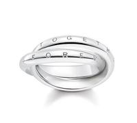 Thomas Sabo Glam and Soul Sterling Silver Together Forever Ring D - 50