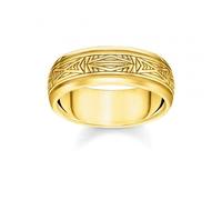 Thomas Sabo Gold Ornament Band Ring TR2277-413-39 - Size 66