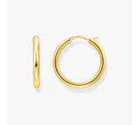 THOMAS SABO Gold Plated 26.8mm Slim Classic Hoop Earrings CR745-413-39