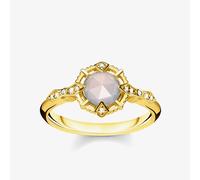 THOMAS SABO Gold Plated Agate Ring D_TR0043-958-24-60
