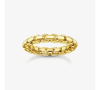THOMAS SABO Gold Plated Box Chain Ring TR2502-413-39-60