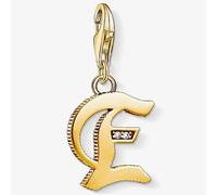 Thomas Sabo Gold Plated Cubic Zirconia E Charm 1611-414-39 Gold One Size