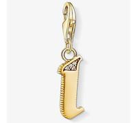 Thomas Sabo Gold Plated Cubic Zirconia I Charm 1615-414-39 Gold One Size