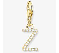 THOMAS SABO Gold Plated Cubic Zirconia Letter Z Charm 1989-414-14