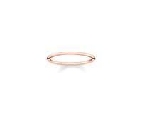 THOMAS SABO Gold Plated Rose Gold Ring - Size O