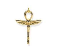 Thomas Sabo Gold Plated Sterling Silver Egyptian Cross Pendant - Gold