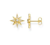 Thomas Sabo Gold Tone Sterling Silver Magic Star Stud Earrings