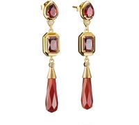 Thomas Sabo H2332-414-10 Earrings Red stones Elyndra Gold-plated 50,0 mm Ladies