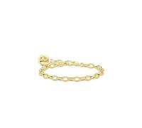 THOMAS SABO Haribo Gold Bear Bracelet - Gold-Plated Charm Bracelet Made of Recycled Silver x Haribo Collection