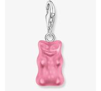 Thomas Sabo Haribo Sterling Silver Pink Gummy Bear Pendant Charm 2193-017-9 Silver One Size
