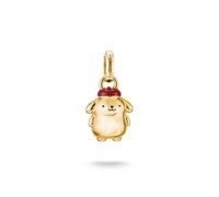 Thomas Sabo Hello Kitty Charm Pompompurin - Connect Premium Alloy 18k Gold Plated, Cold Enamel