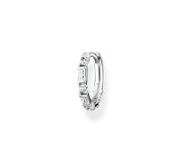 THOMAS SABO Hoop earring white stones, silver 925 Sterling Silver