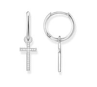 THOMAS SABO hoop earrings cross 925 Sterling Silver