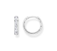 Thomas Sabo Sterling Silver White Pavé Stones Earrings CR668-051-14 - Sterling Silver / Zirconia