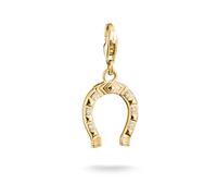 Thomas Sabo Charm Club 18ct Gold Plated Horseshoe Charm 2234-M01-14 | Acotis - 18ct Gold Plated / Alloy