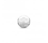 Thomas Sabo Karma Beads Silver White Jade Stone K0007 - Refined