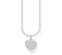 Thomas Sabo necklace heart pav silver 925 sterling silver KE2046-051-14-L38V