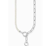 Thomas Sabo KE2193-167-14 Ladies necklace freshwater pearls & link chain, adj...