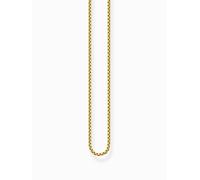 Thomas Sabo KE2227-413-39-L50V Gold-plated chain in Venetian design 1 mm