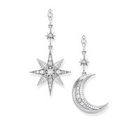 Thomas Sabo Kingdom 925 Sterling Silver Cz Drop Earrings