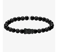 THOMAS SABO Ladies Black Obsidian Haribo Bear Bead Bracelet A2204-017-11-L19