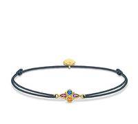 Thomas Sabo ladies-bracelet Little Secret Colourful Stones 925 Sterling silver yellow gold plating LS076-300-7-L20v