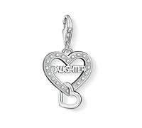 THOMAS SABO Ladies Daughter Charm 925 Sterling Silver - 1267-051-14, one size, Sterling Silver Silver, Cubic Zirconia