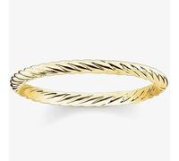 Thomas Sabo Gold Cord Ring TR2121-413-12 - Contemporary Appeal | - Size 48
