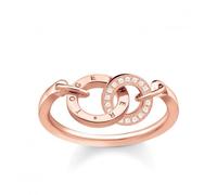 Thomas Sabo Ladies Glam and Soul Rose Gold Together Ring TR2141-416-40 / Size 48