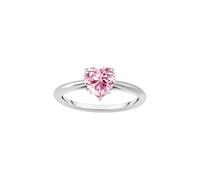 Thomas Sabo TR2476-051-9-56 Silver Ring with pink Stone in Heart Shape Ladies