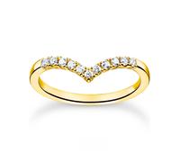 Thomas Sabo Ladies Ring TR2394-414-14-52 V-shape size 52