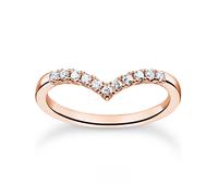 Thomas Sabo Ladies Ring TR2394-416-14-56 V-shape size 56