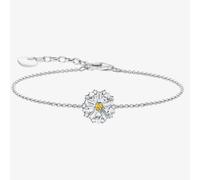 THOMAS SABO Ladies Silver Flower Bracelet A2202-051-4-L19V
