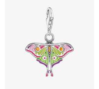 THOMAS SABO Ladies Silver Multicoloured Moth Charm 2209-691-7