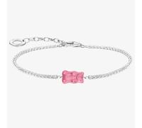 THOMAS SABO Ladies Silver Pink Haribo Bear Bracelet A2187-052-9-L19V