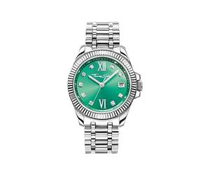 Thomas Sabo Ladies Watch Divine Green with dial in Green Silver-Coloured Stainless Steel, Stainless Steel Silver-Coloured