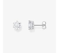 Thomas Sabo Sterling Silver Essentials Sterling Silver Sparkling White Zirconia Earrings H2300-051-14 - Sterling Silver / Zirconia