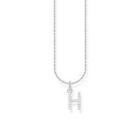 THOMAS SABO letter G gold-plated silver with zirconia KE2246-414-14 necklace