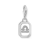 Thomas Sabo Libra Zodiac Charm: Retro-Inspired Octagon, 925 Silver, Scorpio, Women Corpio