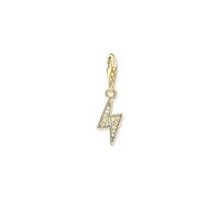 Thomas Sabo Charm Pendant Flash Gold 925 Sterling Silver, 18k Yellow Gold Plating