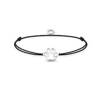Thomas Sabo Little Secrets LS123-173-5-L20V Women's Bracelet Paw 925 Sterling Silver, 20cm, Sterling Silver Nylon, No Gemstone