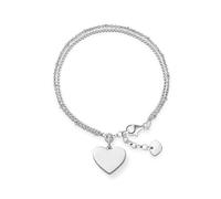 Thomas Sabo Love Bridge Double Chain Heart Bracelet