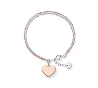 Thomas Sabo Love Bridge Double Strand Heart Bracelet LBA0102-415-12
