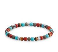 Thomas Sabo Men Bracelet Colourful Talisman 925 Sterling Silver A1925-364-7