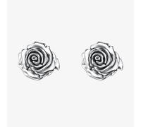 THOMAS SABO Midnight Rose Silver Rose Stud Earrings H2323-637-21