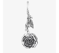 THOMAS SABO Midnight Rose Upside Down Rose & Leaf Pendant PE981-637-21